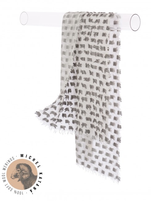 Палантин Унисекс CutT.W100_24DMW-11.1/GR